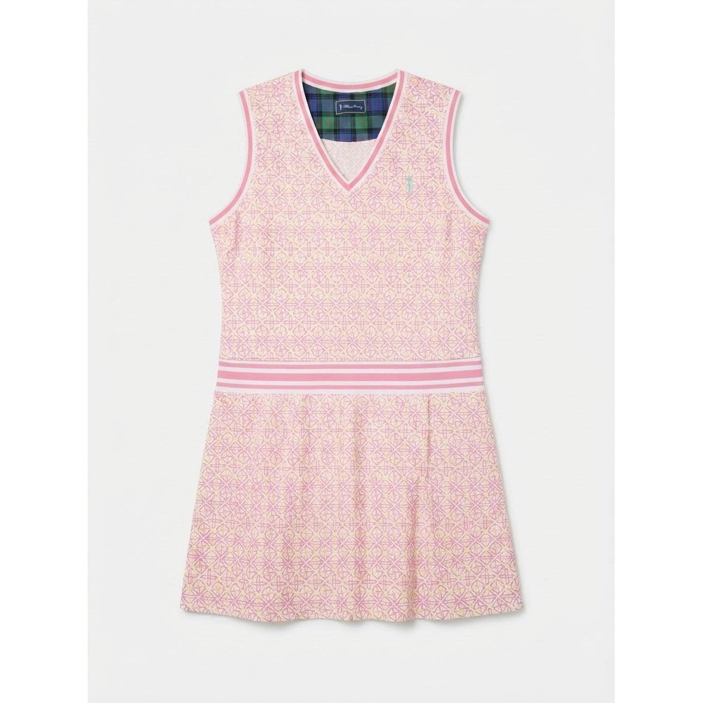 William Murray Womens Golf Tennis Dress Xl Preppy Outdoor Active Logo Pink